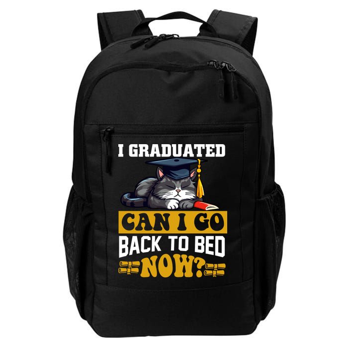 I Graduated Can I Go Back To Bed Now 2024 Graduation Backpack