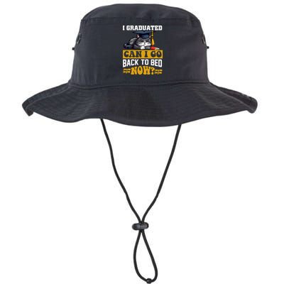 I Graduated Can I Go Back To Bed Now 2024 Graduation Bucket Hat