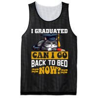 I Graduated Can I Go Back To Bed Now 2024 Graduation Mesh Reversible Basketball Jersey Tank