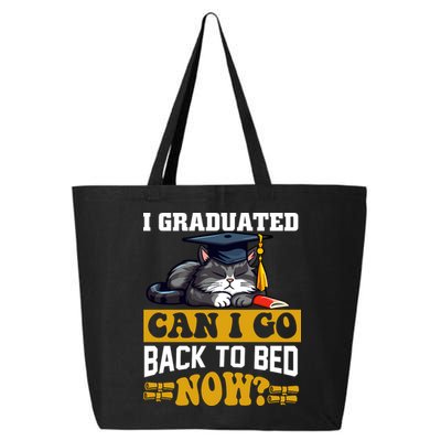 I Graduated Can I Go Back To Bed Now 2024 Graduation 25L Jumbo Tote