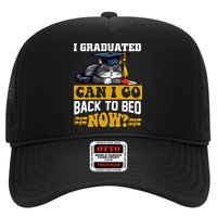 I Graduated Can I Go Back To Bed Now 2024 Graduation Trucker Hat