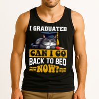 I Graduated Can I Go Back To Bed Now 2024 Graduation Tank Top