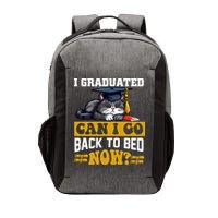 I Graduated Can I Go Back To Bed Now 2024 Graduation Vector Backpack