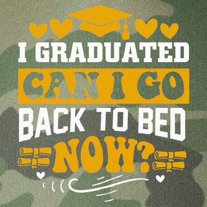 I Graduated Can I Go Back To Bed Now Legacy Tie Dye Trucker Hat