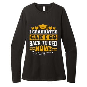 I Graduated Can I Go Back To Bed Now Womens CVC Long Sleeve Shirt