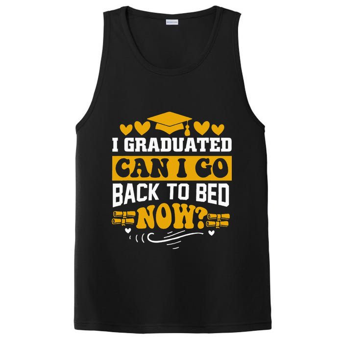 I Graduated Can I Go Back To Bed Now PosiCharge Competitor Tank