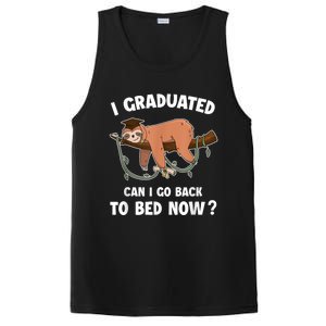 I Graduated Can I Go Back To Bed Now Graduation PosiCharge Competitor Tank