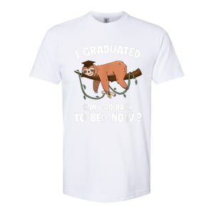 I Graduated Can I Go Back To Bed Now Graduation Softstyle CVC T-Shirt