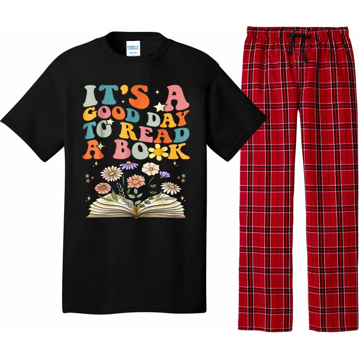 ItS Good Day To Read Book Funny Library Reading Books Lover Pajama Set