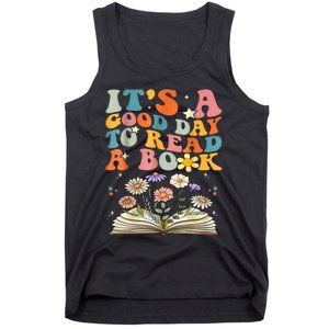 ItS Good Day To Read Book Funny Library Reading Books Lover Tank Top