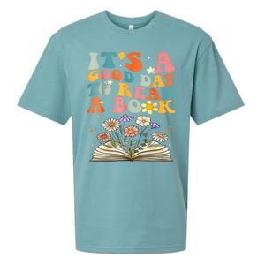 ItS Good Day To Read Book Funny Library Reading Books Lover Sueded Cloud Jersey T-Shirt