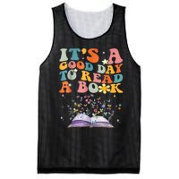 ItS Good Day To Read Book Funny Library Reading Books Lover Mesh Reversible Basketball Jersey Tank