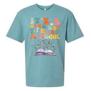 ItS Good Day To Read Book Funny Library Reading Books Lover Sueded Cloud Jersey T-Shirt