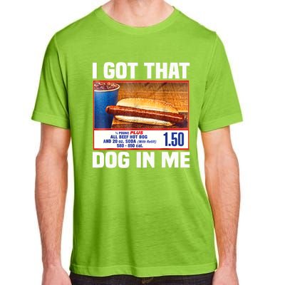 I Gotthat Dog In Me Funny Hotdogs Combo 4th Of July Dad Mom Adult ChromaSoft Performance T-Shirt