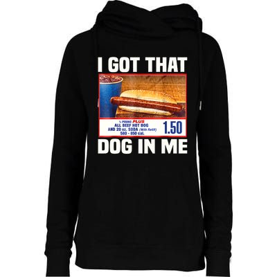 I Gotthat Dog In Me Funny Hotdogs Combo 4th Of July Dad Mom Womens Funnel Neck Pullover Hood