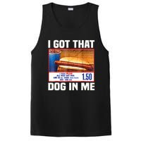 I Gotthat Dog In Me Funny Hotdogs Combo 4th Of July Dad Mom PosiCharge Competitor Tank