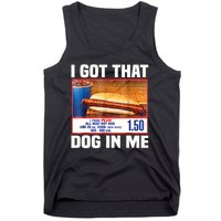 I Gotthat Dog In Me Funny Hotdogs Combo 4th Of July Dad Mom Tank Top