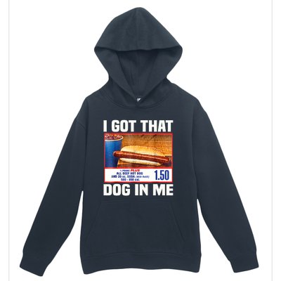 I Gotthat Dog In Me Funny Hotdogs Combo 4th Of July Dad Mom Urban Pullover Hoodie