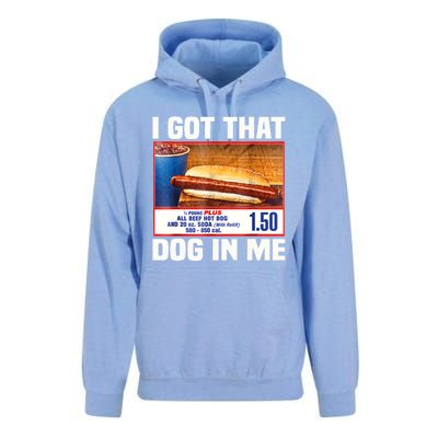 I Gotthat Dog In Me Funny Hotdogs Combo 4th Of July Dad Mom Unisex Surf Hoodie