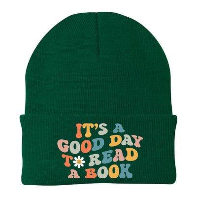 It's Good Day To Read Book Funny Library Reading Lovers (1) Knit Cap Winter Beanie