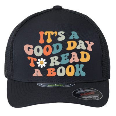 It's Good Day To Read Book Funny Library Reading Lovers (1) Flexfit Unipanel Trucker Cap