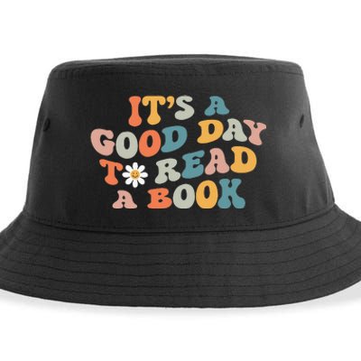 It's Good Day To Read Book Funny Library Reading Lovers (1) Sustainable Bucket Hat