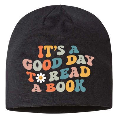 It's Good Day To Read Book Funny Library Reading Lovers (1) Sustainable Beanie