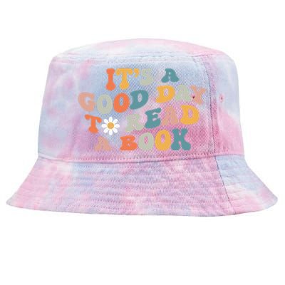 It's Good Day To Read Book Funny Library Reading Lovers (1) Tie-Dyed Bucket Hat