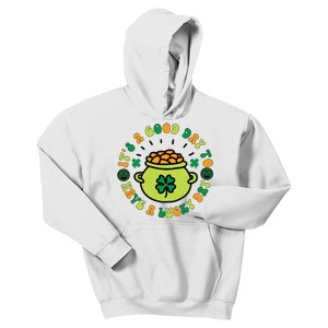 It's Good Day To Have A Lucky Day Kids Hoodie