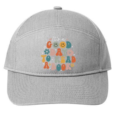 It's Good Day To Read Book Funny Library Reading Lovers 7-Panel Snapback Hat