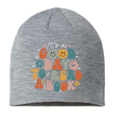 It's Good Day To Read Book Funny Library Reading Lovers Sustainable Beanie