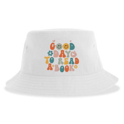 It's Good Day To Read Book Funny Library Reading Lovers Sustainable Bucket Hat