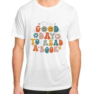 It's Good Day To Read Book Funny Library Reading Lovers Adult ChromaSoft Performance T-Shirt