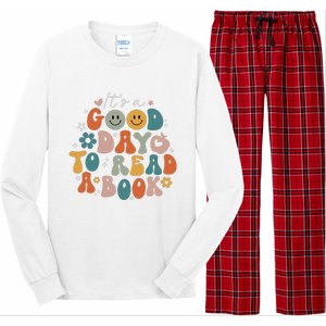 It's Good Day To Read Book Funny Library Reading Lovers Long Sleeve Pajama Set