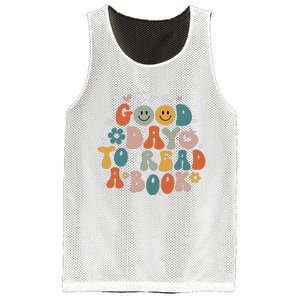 It's Good Day To Read Book Funny Library Reading Lovers Mesh Reversible Basketball Jersey Tank