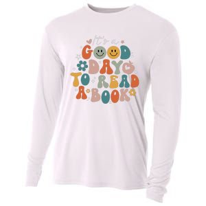 It's Good Day To Read Book Funny Library Reading Lovers Cooling Performance Long Sleeve Crew