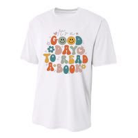 It's Good Day To Read Book Funny Library Reading Lovers Performance Sprint T-Shirt