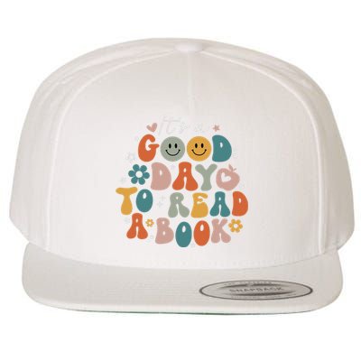 It's Good Day To Read Book Funny Library Reading Lovers Wool Snapback Cap