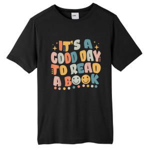 ItS Good Day To Read Book Funny Library Reading Lovers Tall Fusion ChromaSoft Performance T-Shirt