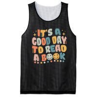 ItS Good Day To Read Book Funny Library Reading Lovers Mesh Reversible Basketball Jersey Tank