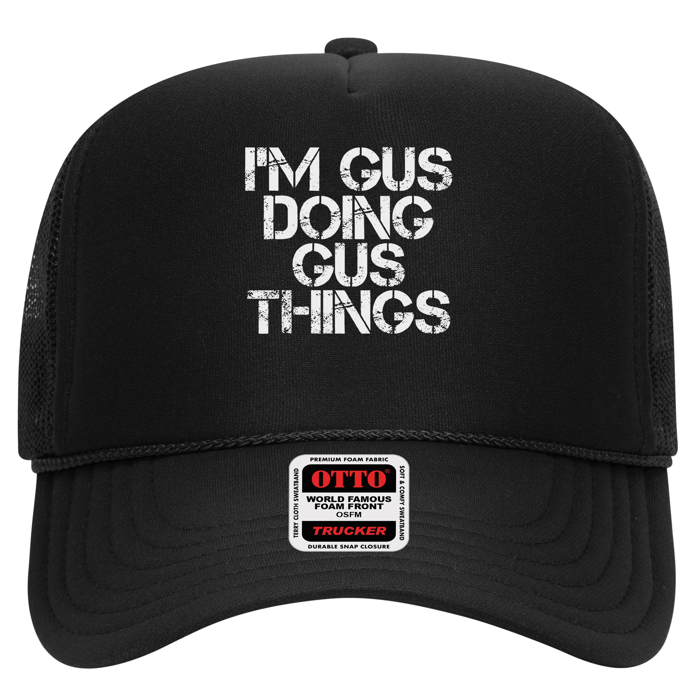 I'm Gus Doing Gus Things Funny Birthday Name Gift Idea Hat