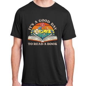 Its Good Day To Read Book Funny Library Reading Lovers Adult ChromaSoft Performance T-Shirt