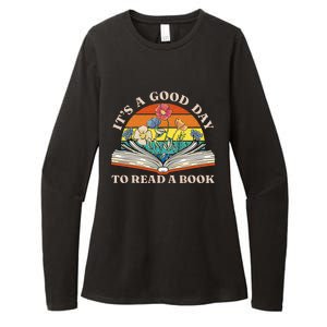 Its Good Day To Read Book Funny Library Reading Lovers Womens CVC Long Sleeve Shirt