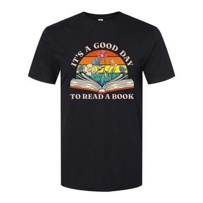 Its Good Day To Read Book Funny Library Reading Lovers Softstyle® CVC T-Shirt