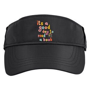 Its Good Day To Read Book Funny Library Book Reading Lovers Adult Drive Performance Visor