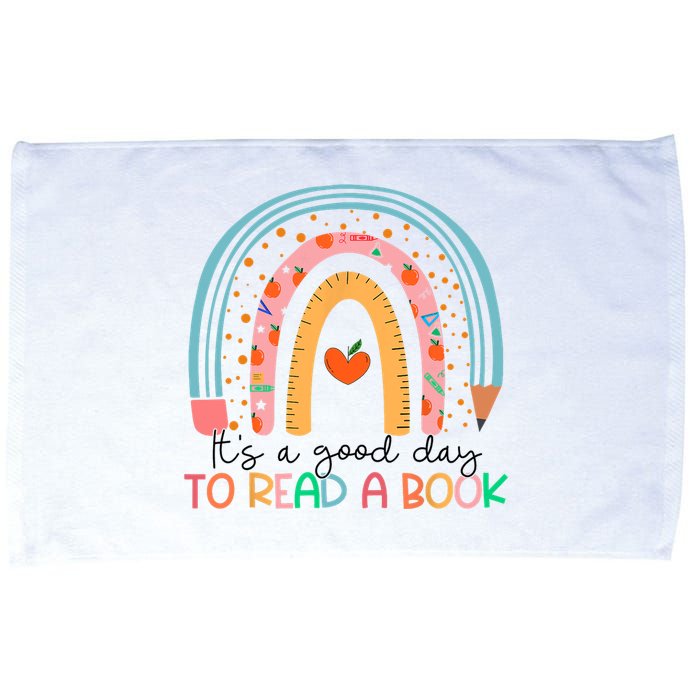 Its Good Day To Read Book Funny Library Reading Lovers Microfiber Hand Towel