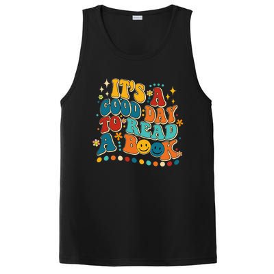 Its Good Day To Read Book Funny Library Book Day PosiCharge Competitor Tank