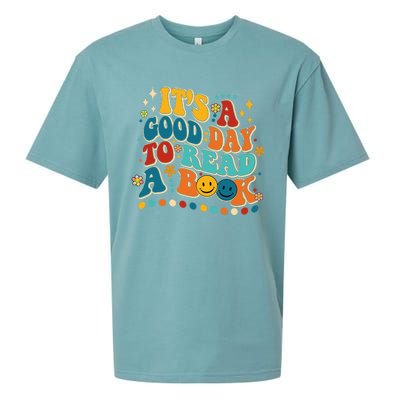 Its Good Day To Read Book Funny Library Book Day Sueded Cloud Jersey T-Shirt