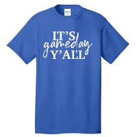 It's Game Day Y'all Gift Football And Basketball Cool Gift Tall T-Shirt