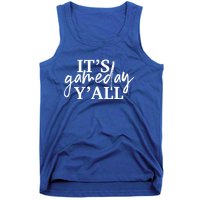 It's Game Day Y'all Gift Football And Basketball Cool Gift Tank Top